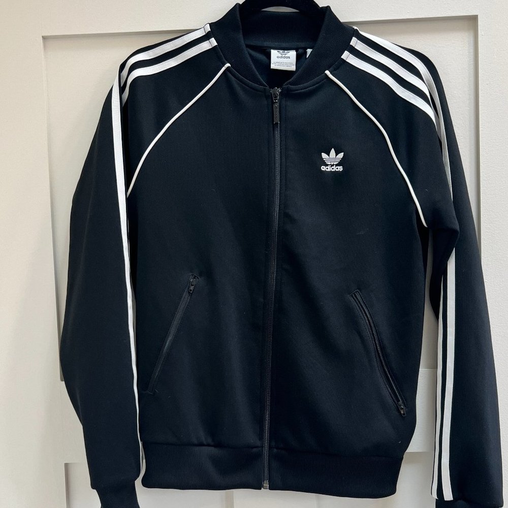 Adidas Superstar Three Stripe Track Jacket